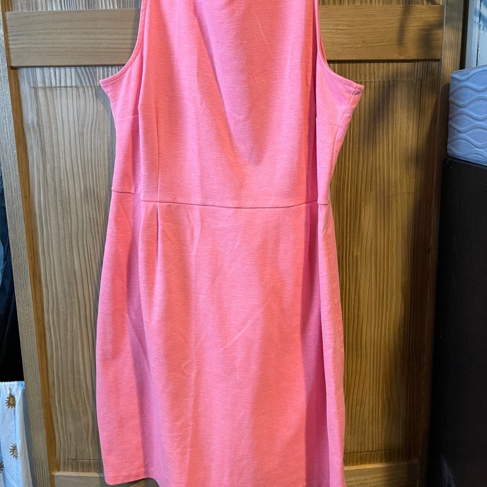 Sleeveless Pink Dress